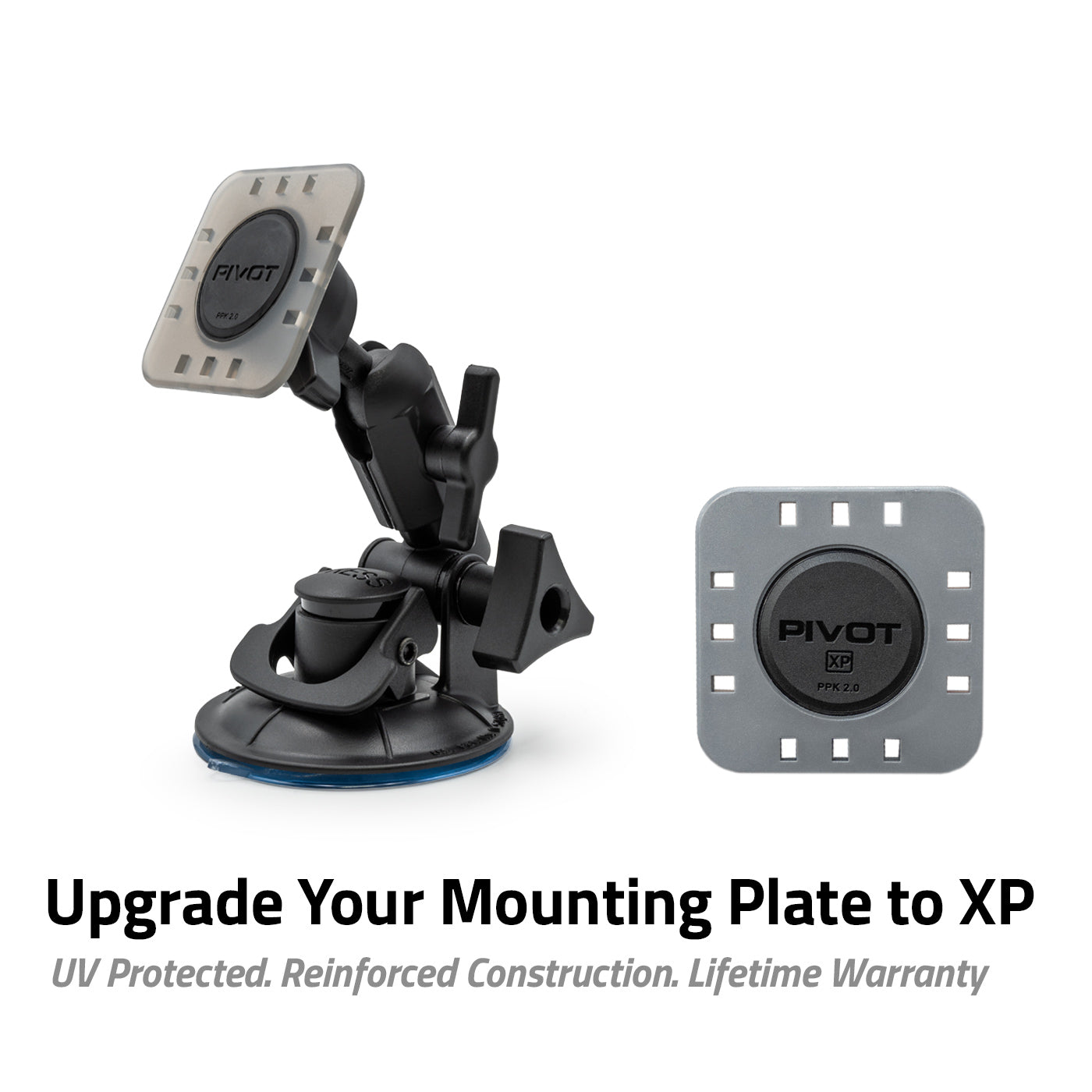 Shorty Single Suction Cup Mount