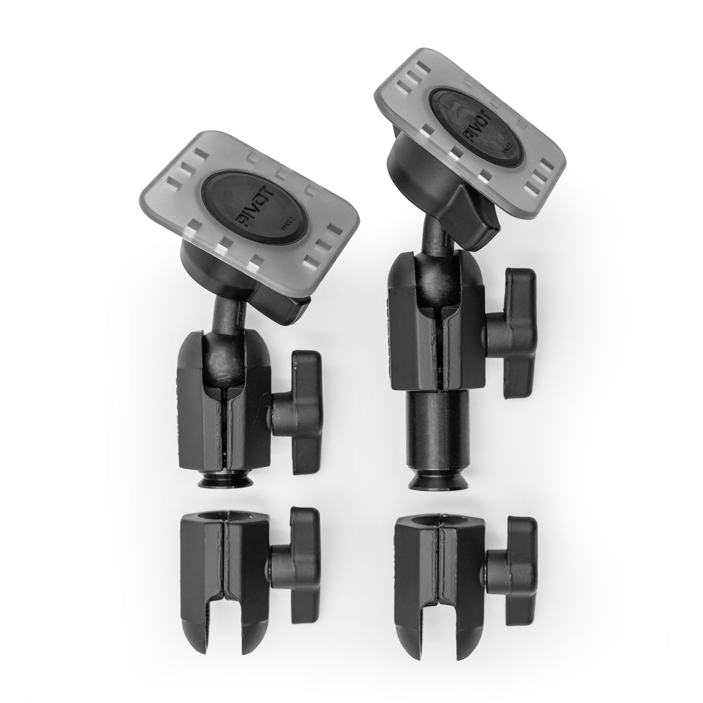 Double Suction Cup Mount - 0.75-inch Ball Arm