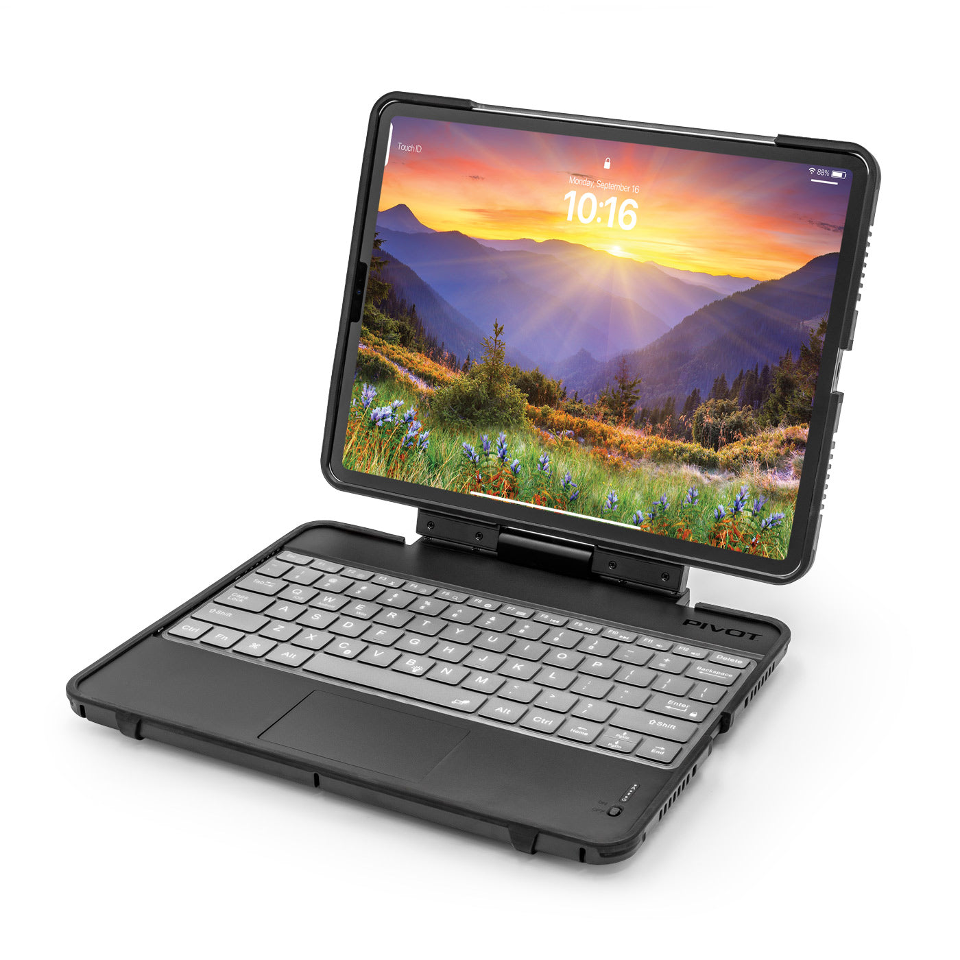 KA27A Bluetooth Keyboard with Trackpad - PIVOT Case