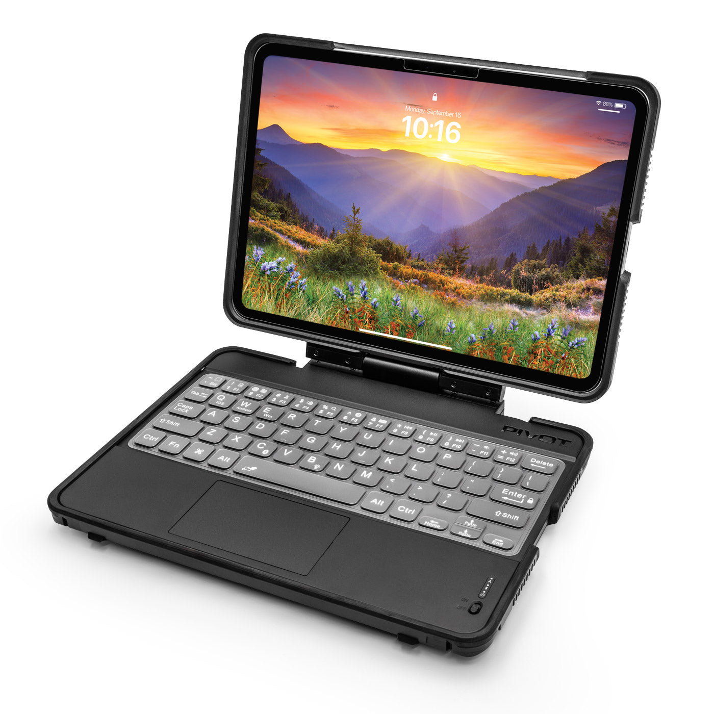 KA32A Bluetooth Keyboard with Trackpad - PIVOT Case