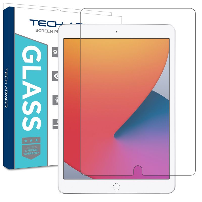 Tech Armor Ballistic Glass Screen Protector for iPad 10.2-inch (7th–9th Generation) -  Bundle