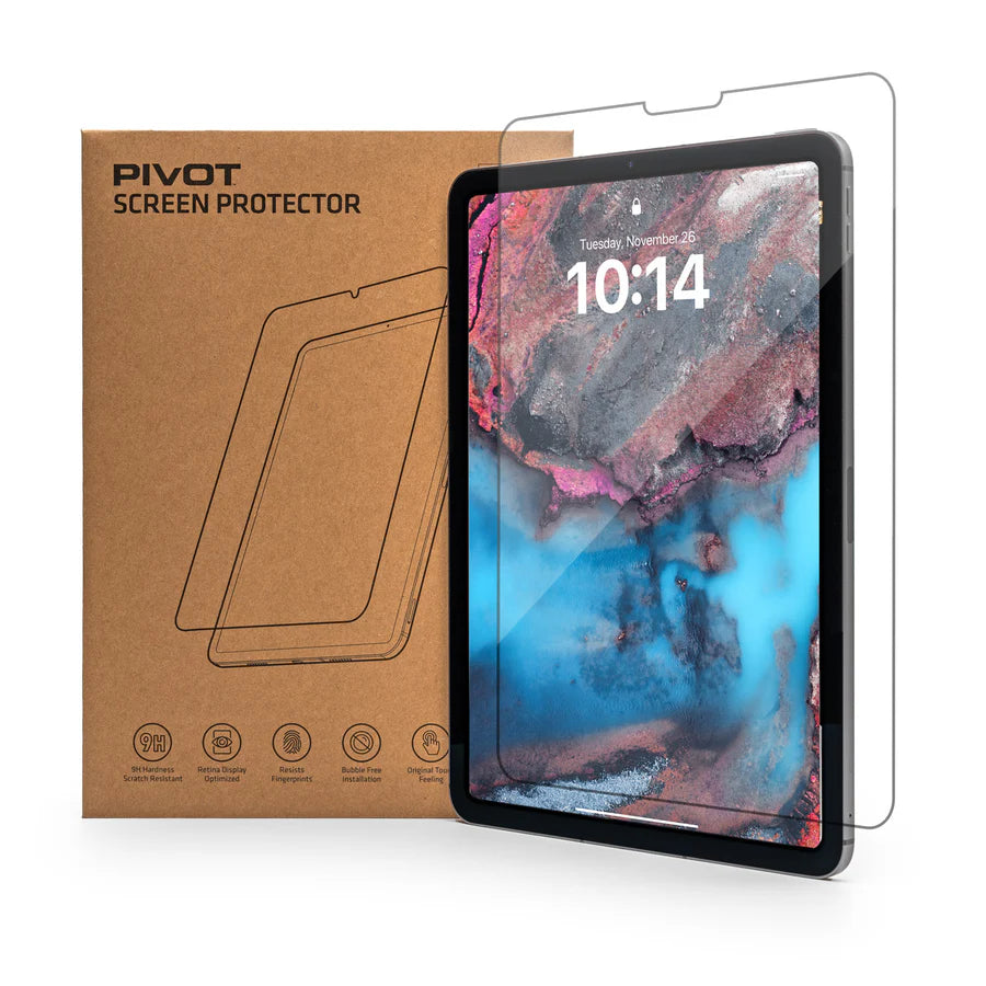 Anti-Glare Glass Screen Protector - Fits iPad mini (6th gen.), A17 Pro - Bundle