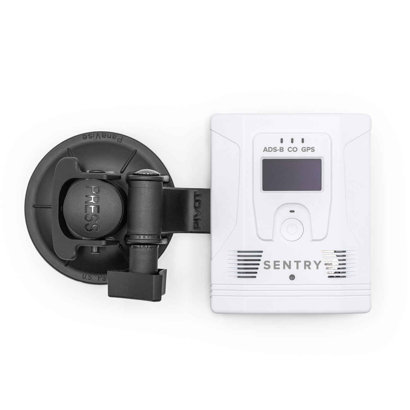 Suction Cup Mount for Sentry ADS-B Receivers