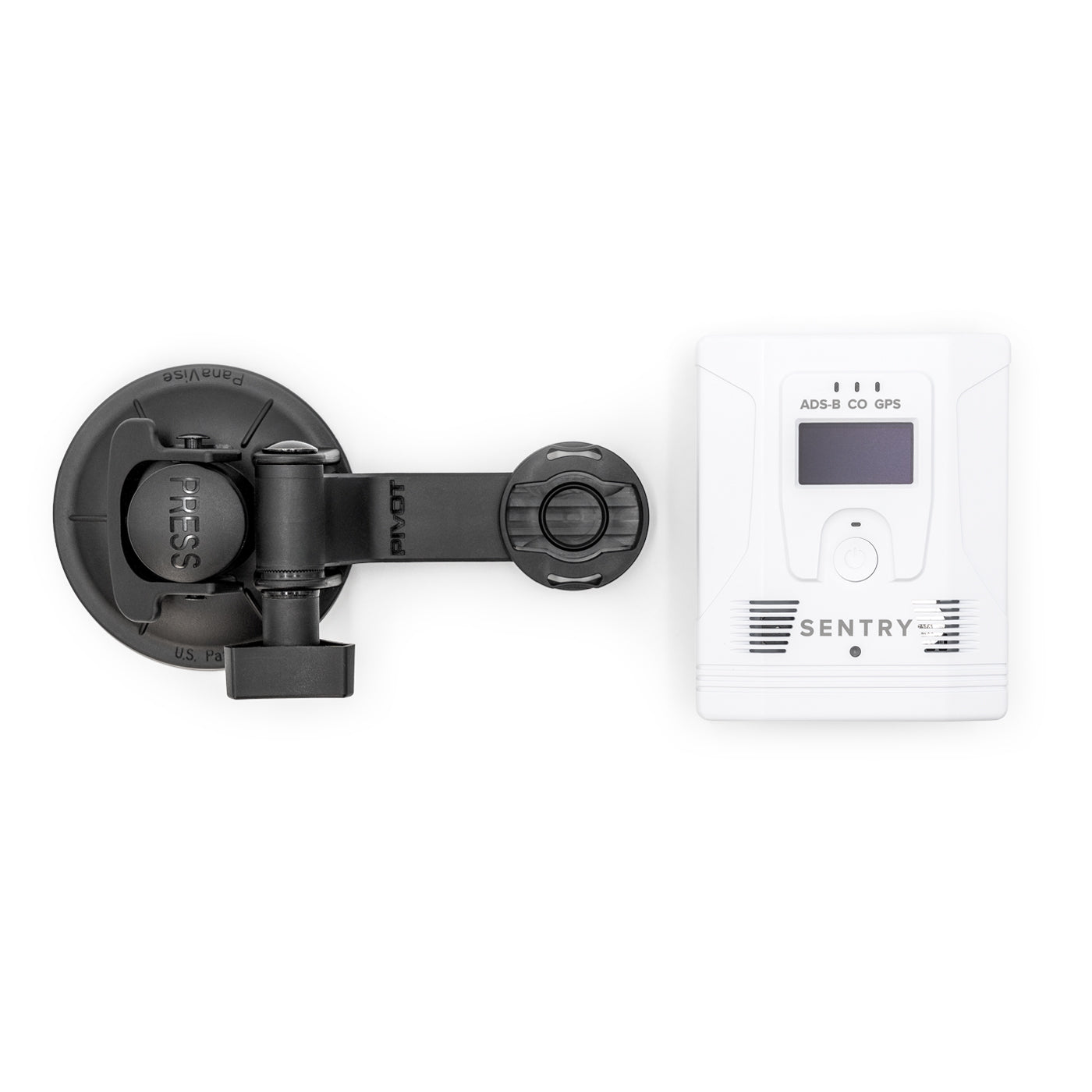 Suction Cup Mount for Sentry ADS-B Receivers