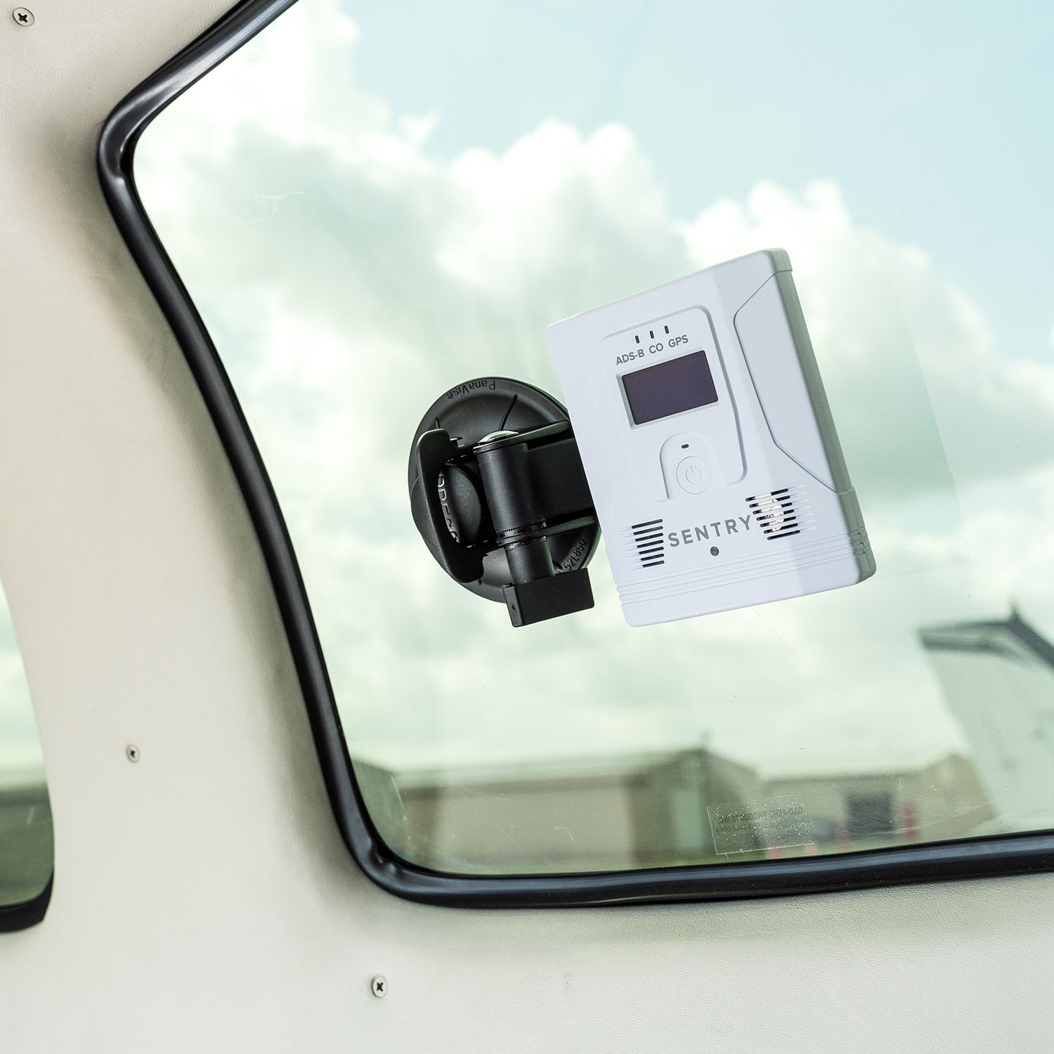 Suction Cup Mount for Sentry ADS-B Receivers