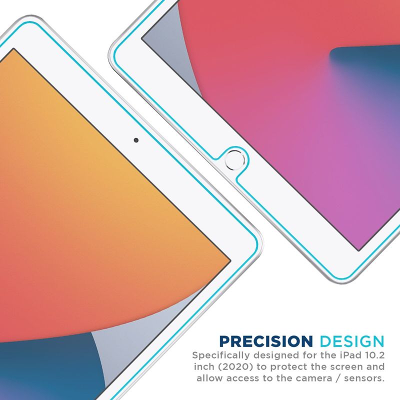Tech Armor Ballistic Glass Screen Protector for iPad 10.2" (7th-9th gen.) - Tempered Glass 1 pack