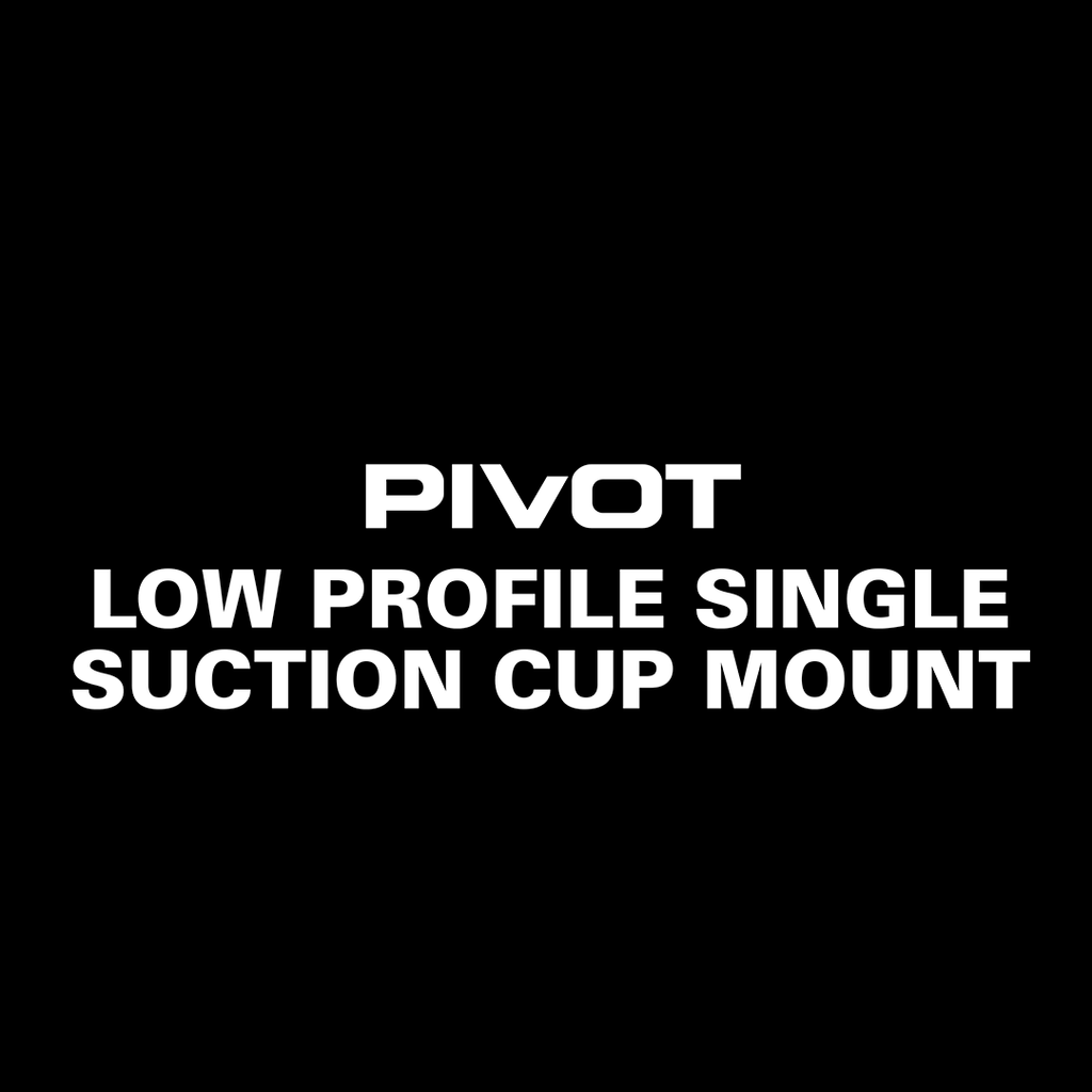 Video overview of the PIVOT Low Profile Single Suction Cup Mount