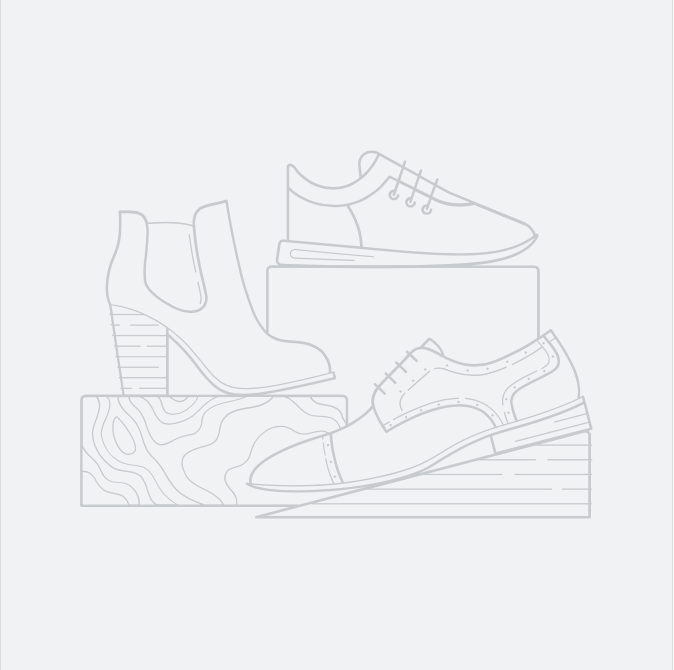 Line art illustration featuring three different types of shoes arranged on a textured surface: a high-heeled ankle boot, a casual sneaker, and a wedge-heeled oxford shoe from PIVOTCASE’s Test Product collection. The background is minimalist and white, allowing the footwear to stand out with efficitur precision.